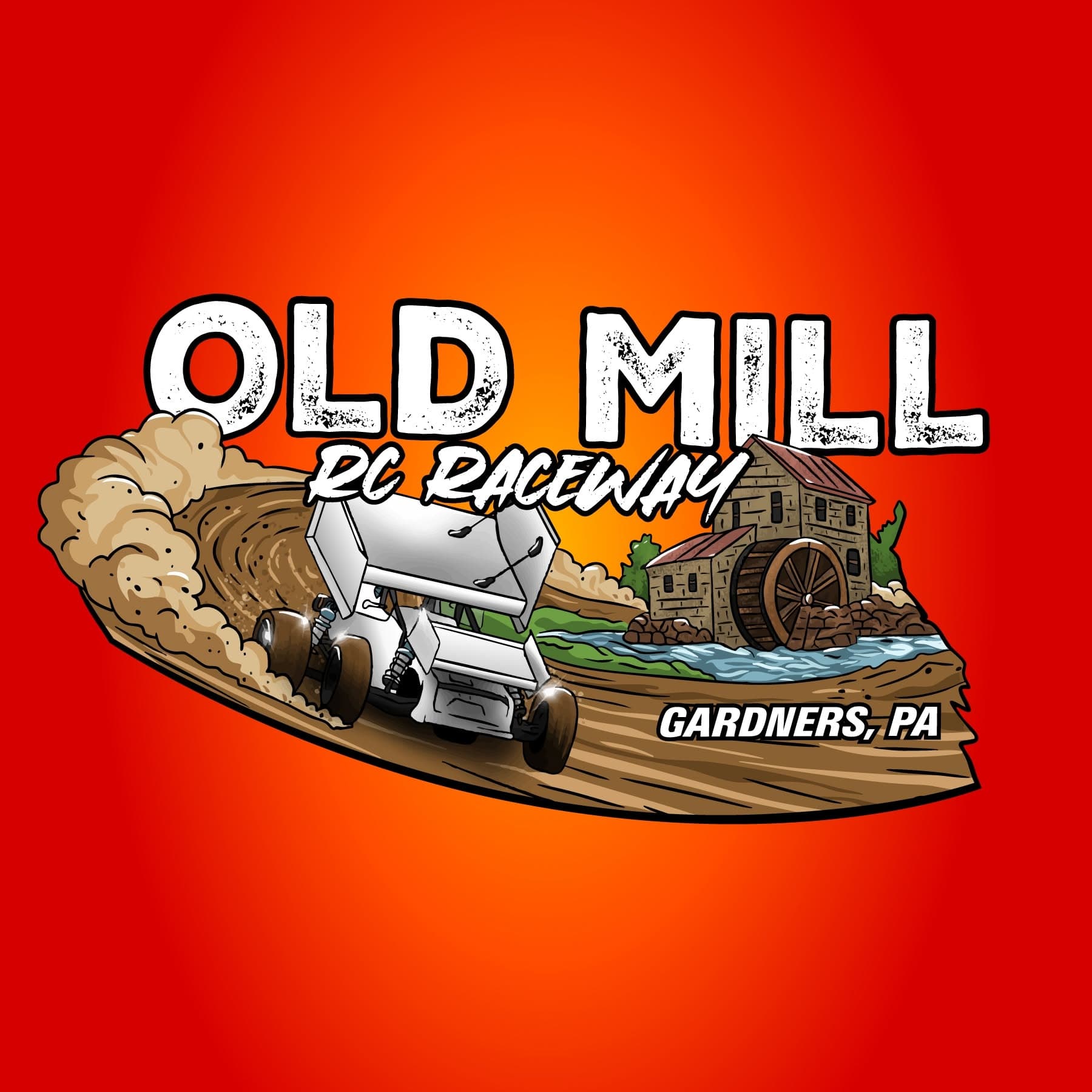 Old Mill RC Raceway logo